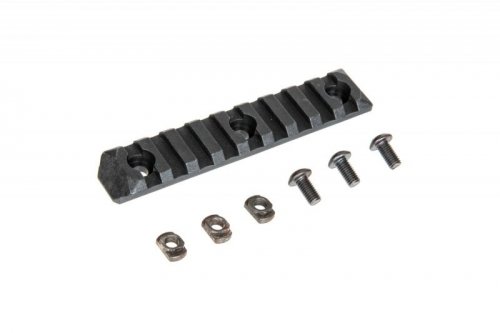 Szyna ERS™ M-LOK 9 slotów - czarna
