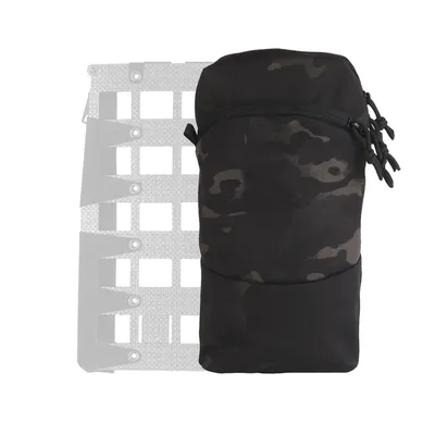 Kieszeń uniwersalna Cargo 3x6 Pionowe Laser Cut - Multicam Black