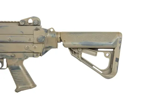 Karabin maszynowy ASG A&K MK 46 MOD 0 Battleworn Flat Dark Earth