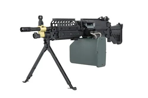 Karabin maszynowy ASG A&K Cybergun MK46 Czarny