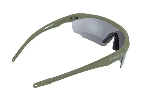 Okulary ochronne Swiss Eye Blackhawk Oliwkowe