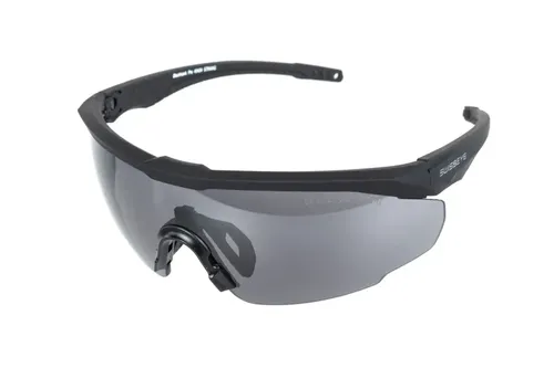 Okulary ochronne Swiss Eye Blackhawk Pro Czarne