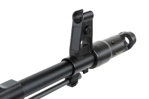 Karabinek ASG ICS Airsoft MAR ze stałą kolbą Czarny