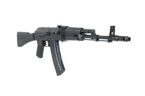 Karabinek ASG ICS Airsoft MAR M ze składaną kolbą Czarny