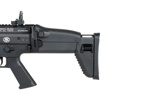 Karabinek szturmowy ASG Cybergun x FN HERSTAL SCAR-L z walizką transportową Czarny