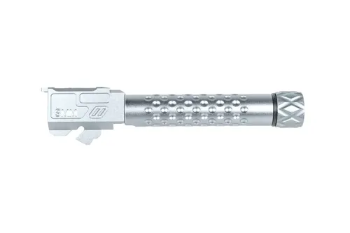 Aluminiowa lufa zewnętrzna do Umarex G19 - Jasno Szara