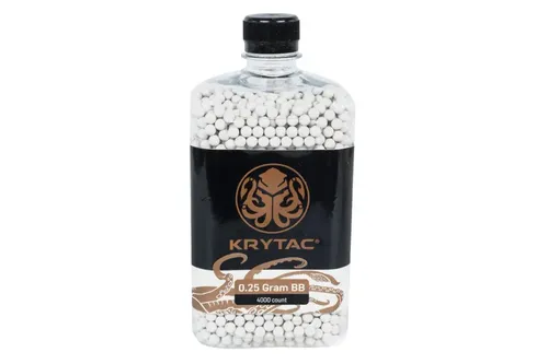 Kulki precyzyjne Krytac 0.25g 4000 sztuk