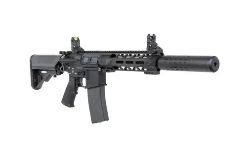 Karabinek ASG SRC DUAL POWER SR4 ZAROS-S GBB z magazynkiem green gas