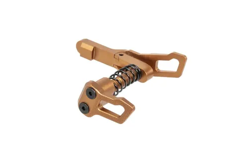 Aluminiowy zwalniacz magazynka Maxx Model Advanced typu B do replik MTW M4 Flat Dark Earth