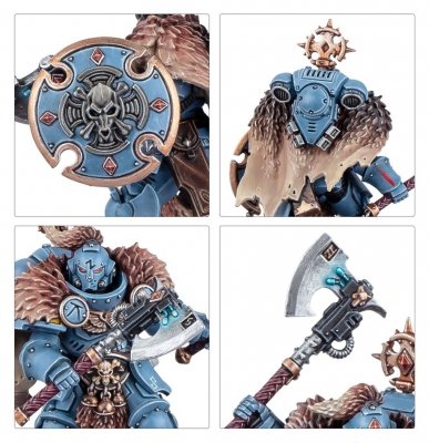 Space Wolves - Wolf Guard Headtakers