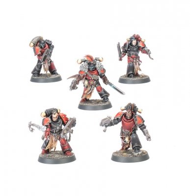 Chaos Space Marines - Red Corsairs Raiders