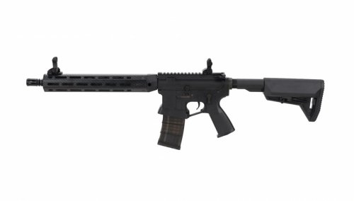 King Arms x Lancer Systems - Karabinek L15 LCH7 12" Faux Carbon Czarny