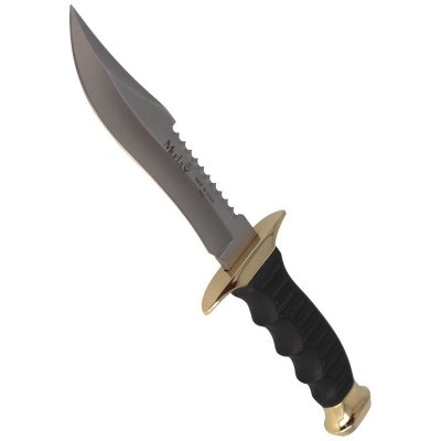Nóż Muela 85-140 Black Rubber, Satin 420H