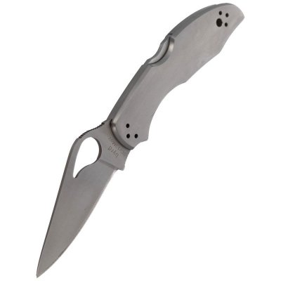 Nóż składany Spyderco Byrd Meadowlark 2 Stainless, Plain (BY04P2)