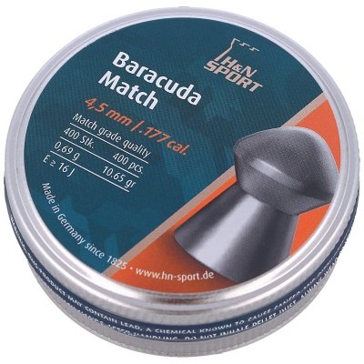 H&amp;N - Śrut Baracuda Match 4,52mm 400szt (92284520004)