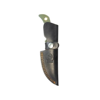 Nóż Kubey Blade Hunter Green G10, Beadblasted 14C28N by Mikkel Willumsen (KU375C)