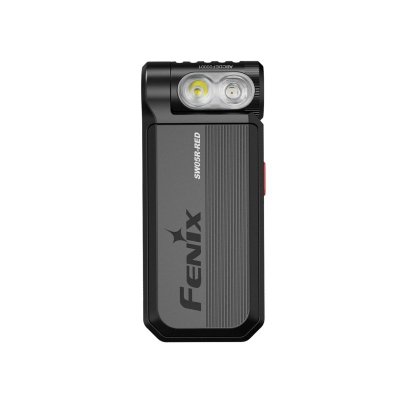 Latarka LED SW05R-RED - czarna