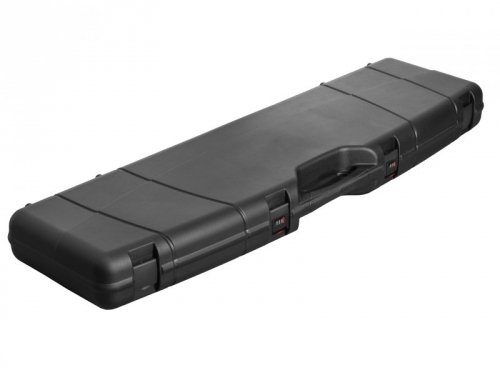 Kufer na bron Megaline 130x35x12cm czarny z zamkiem