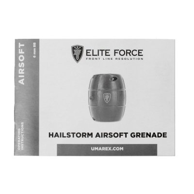 Granat gradowy Elite Force 6mm czarny (2.5073)