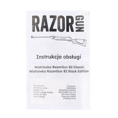 Wiatrówka RGun B2 Classic 4,5mm drewno