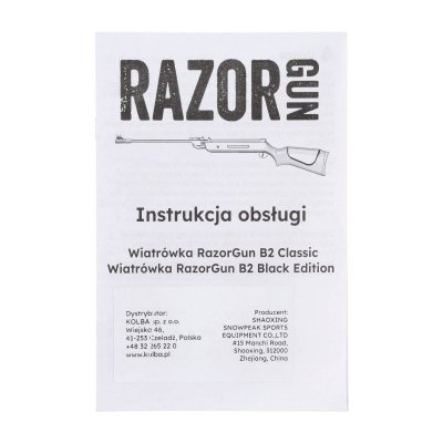 Wiatrówka RGun B2 Classic 4,5mm polimer