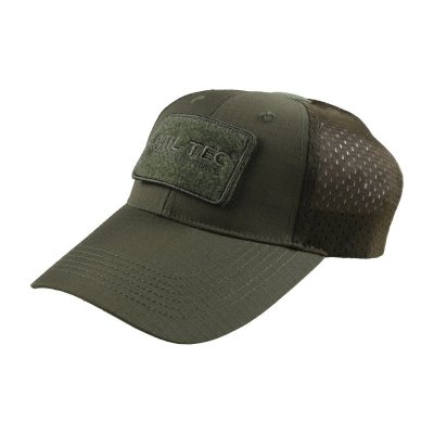 Czapka z daszkiem Mil-Tec Net Baseball - oliwkowa