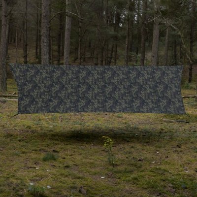 Tarp TigerWood T2 3x3m - kamuflaż/czarny