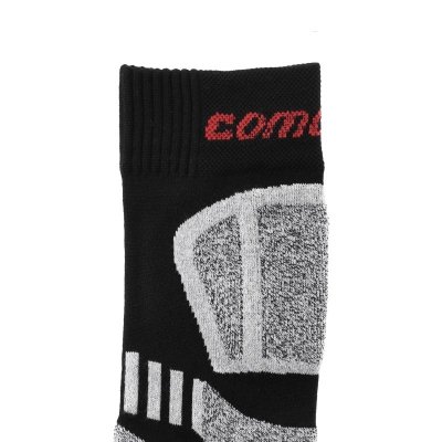 Skarpety techniczne Comodo trekingowe - czarno-białe