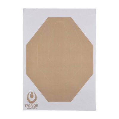 Tarcza strzelecka Range Solutions papierowa IPSC 50szt.