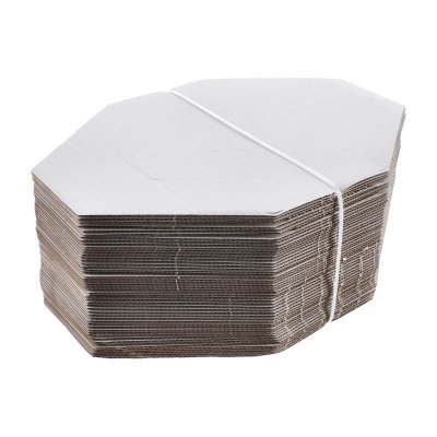 Tarcza kartonowa Range Solutions IPSC MINI połówki biało-brązowe 50szt.