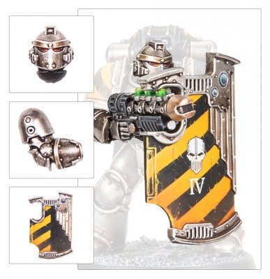 Legiones Astartes - Breacher Squad Upgrade Set