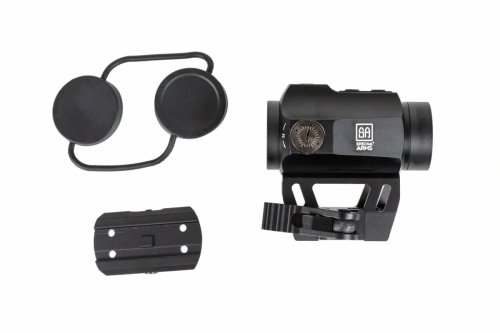 Kolimator CORE Strike Red Dot Sight wysoki QD/niski montaż - Czarny