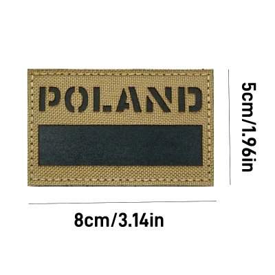 Naszywka POLAND – TAN