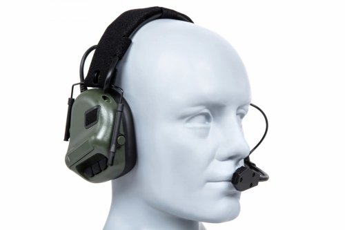 Taktyczne słuchawki Gen5 HD-19 - olive