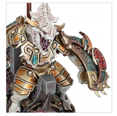 Seraphon -  Saurus Scar-Veteran On Aggradon