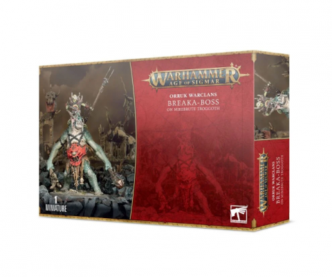 Orruk Warclans - Breaka-boss on Mirebrute Troggoth