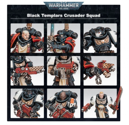Black Templars - Primaris Crusader Squad