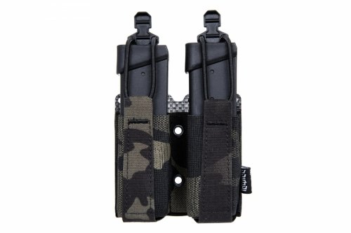 Elastyczna podwójna ładownica pistoletowa - Multicam Black
