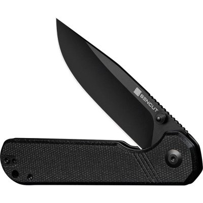 Nóż Sencut Aetheris Black Canvas Micarta (S24095-3)