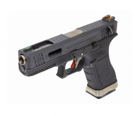 WE - Replika GBB G-Force 18C Silver Barrel