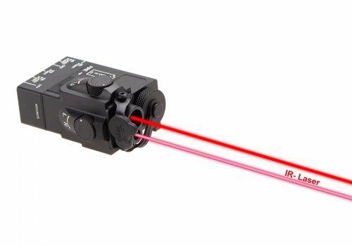 Puszka typu DBAL Mini Laser Module Red + IR + Red Flash + IR Flash