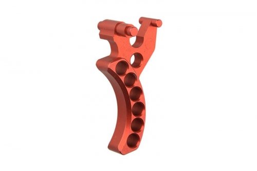 Retro Arms - Język spustowy CNC do replik typu AK (C) - czerwony