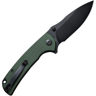 Nóż Sencut Pulsewave Green Canvas Micarta (S23032-3)