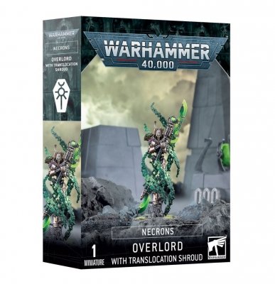 Necrons - Overlord With Translocation Shroud
