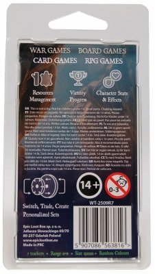 Trackers Counters (Range 0-9, Size 25mm, 7szt.)