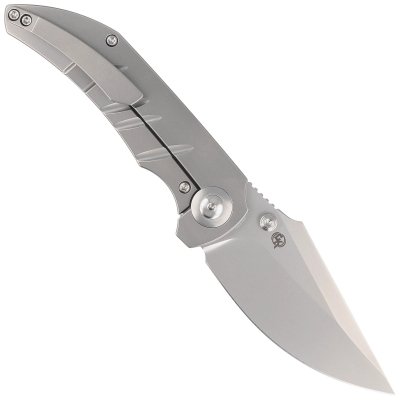 Nóż Riff-Raff Polished Bead Blasted Titanium by Matthew Christensen (WE22020B-4)