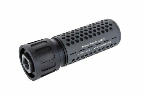 Zestaw tłumik MKII QD Tracer Brighter R - Czarny