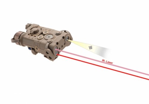 Moduł PEQ typu NGAL (latarka, laser red, laser IR) - FDE