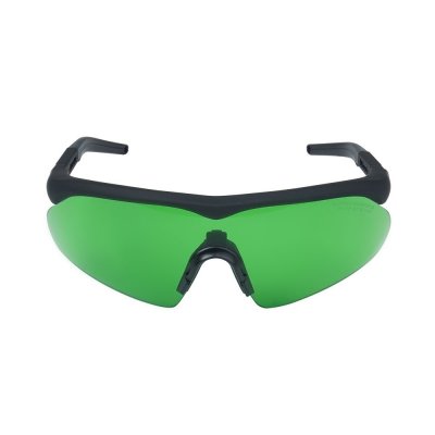 Okulary Raptor Pro - Laser Lens - Czarne - Zielony wizjer (40482)