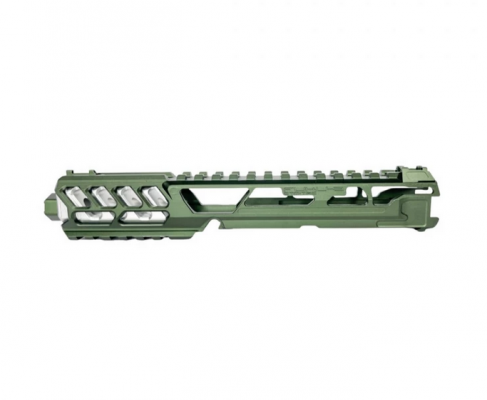 Konwersja CNC Upper Set FUKU-2 CUTOUT (Long) do AAP01/c - Green/Silver